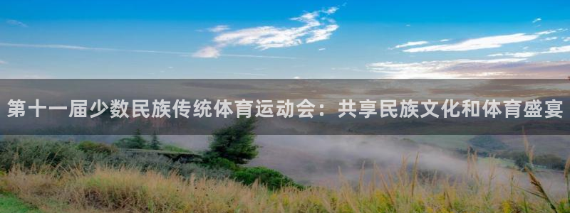 球王会体育：第十一届少数民族传统体育运动会：共享民族文化和体育盛宴